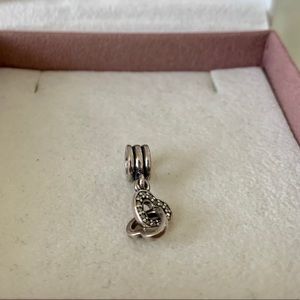 Pandora Interlocking Heart Dangle Charm